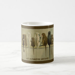 Monkeys Business Birthday From Group Personalised Coffee Mug