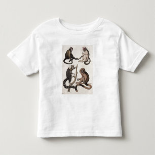 Monkeys (colour litho) toddler T-Shirt