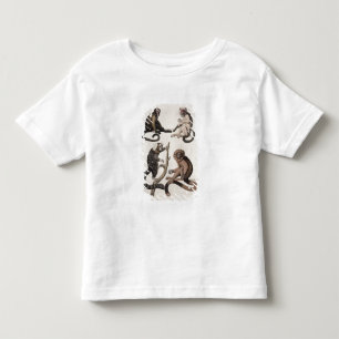 Monkeys (colour litho) toddler T-Shirt