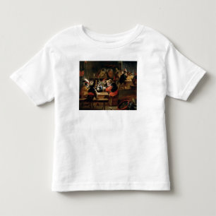 Monkeys in a Tavern, detail of the card game Toddler T-Shirt