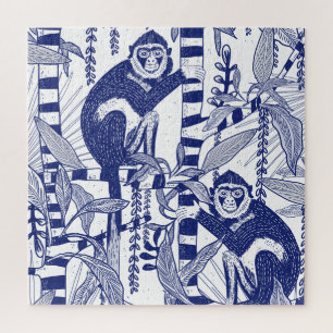 Monkeys in the Jungle Jigsaw Puzzle
