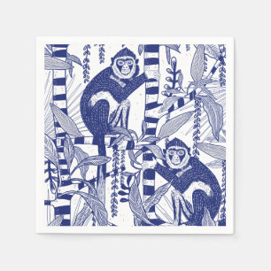 Monkeys in the Jungle Napkin