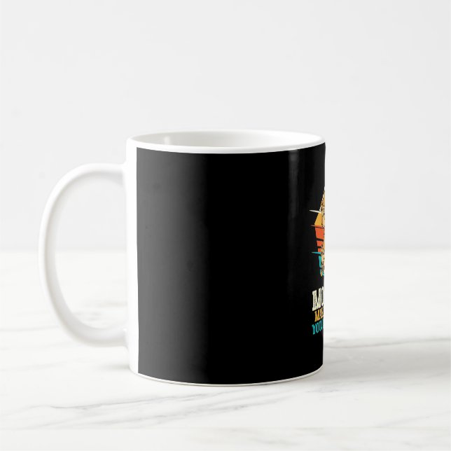 Monkeys Make Me Happy Coffee Mug (Left)