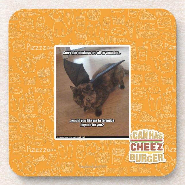 Monkeys on vacation coaster (Front)