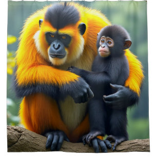 Monkeys Shower Curtain