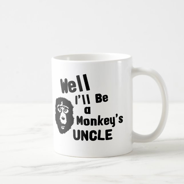 Monkeys Uncle Coffee Mug (Right)