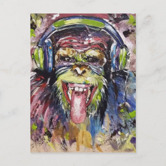 MONKIJS.jpg Postcard