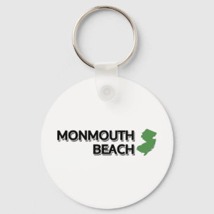 Monmouth Beach, New Jersey Key Ring