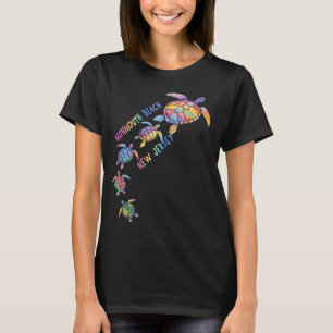 Monmouth Beach New Jersey Sea Turtle Lover Beach T-Shirt