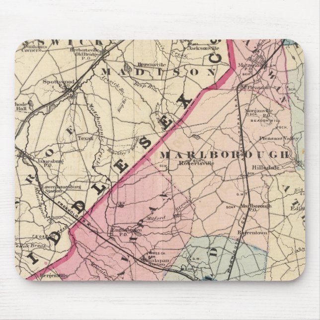 Monmouth County, NJ Mouse Pad (Front)