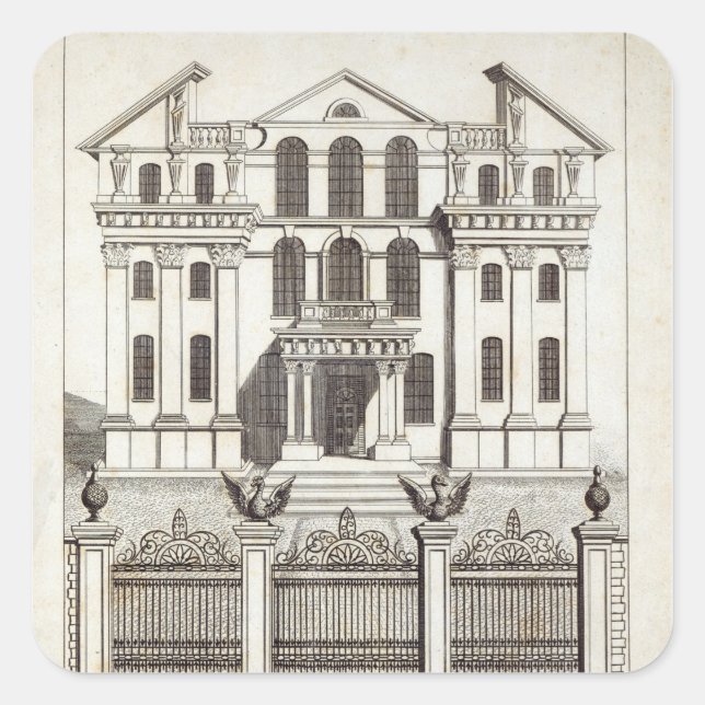 Monmouth House, Soho Square Sticker (Front)