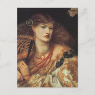Monna Vanetta by Rossetti Postcard