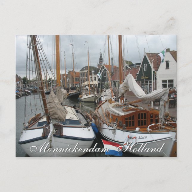 Monnickendam Holland Postcard (Front)