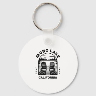 Mono Lake California Outdoors Vintage  Key Ring