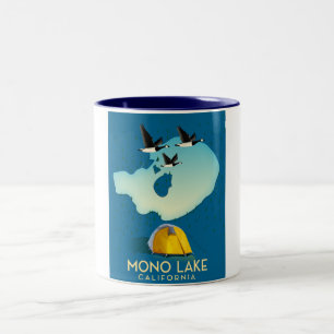 Mono Lake California USA Two-Tone Coffee Mug