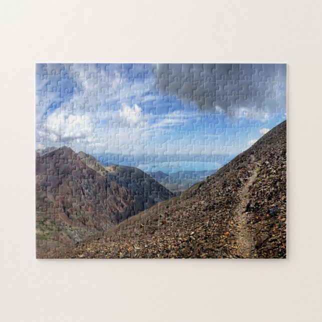 Mono Lake from Koip Peak Pass - Sierra Jigsaw Puzzle (Horizontal)