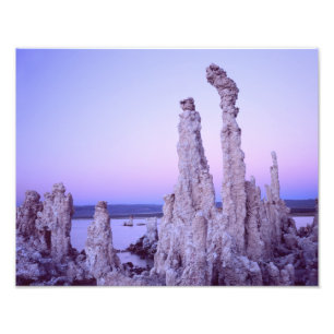 Mono Lake Reserve. California. USA. Tufa Photo Print