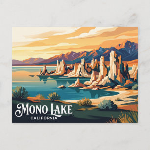 Mono Lake USA Postcard