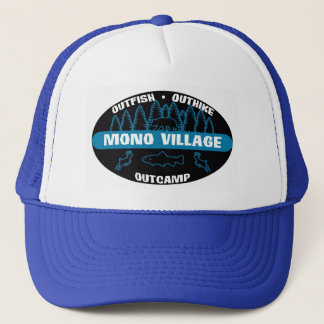 Mono Village 'Survivor' Blue Trucker Hat