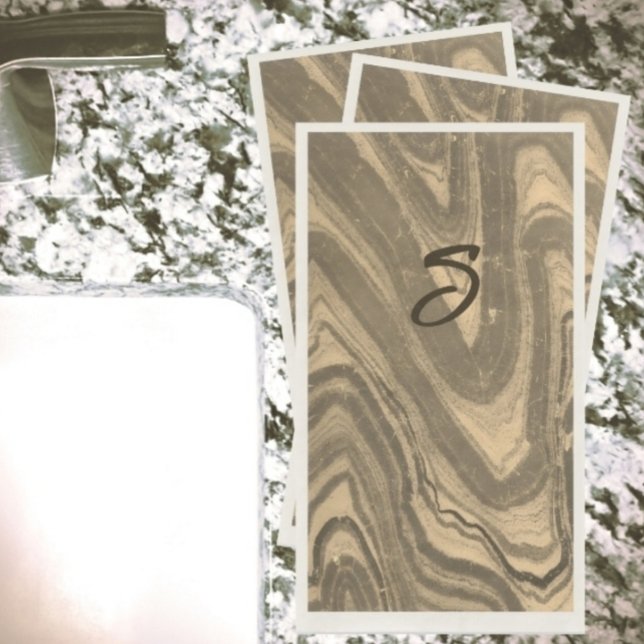 Monochromatic Beige and Taupe Natural Abstract Napkin (Creator Uploaded)