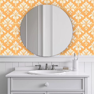 Monochromatic Elegant Orange Wallpaper