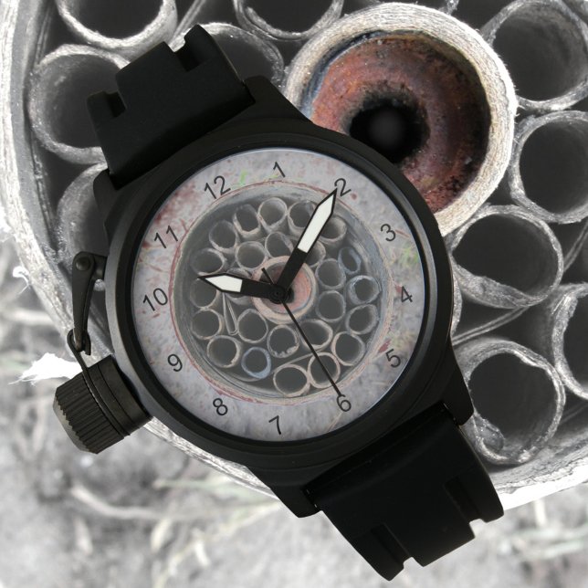 Monochromatic Grey Circles in Concentric Pattern Watch (Creator Uploaded)