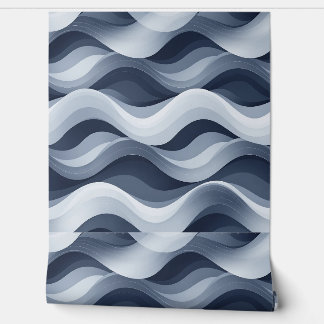 Monochromatic Ripple Effect Wallpaper – Minimalist
