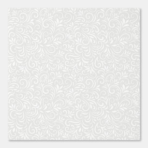 Monochrome abstract floral background wallpaper