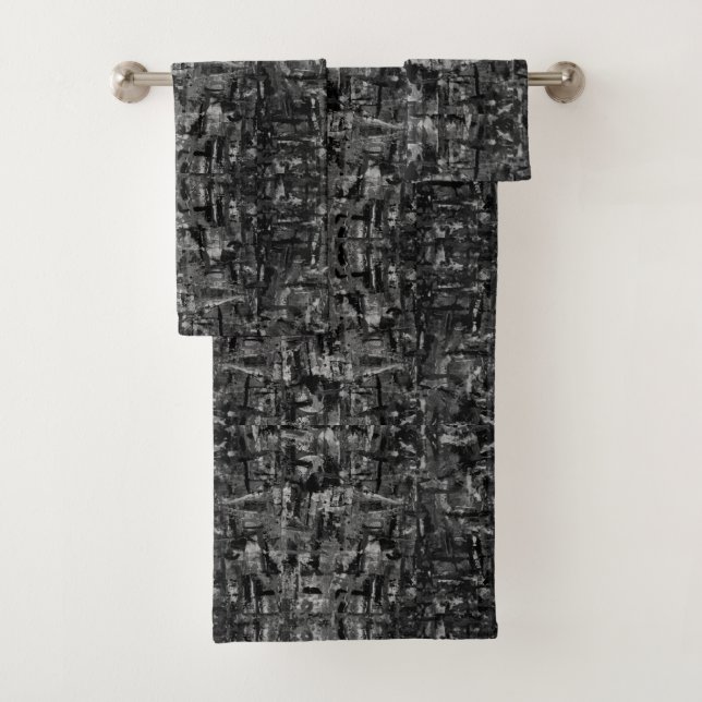 Monochrome Bath Towel Set (Insitu)