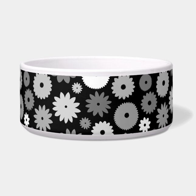 Monochrome Blooms Pattern (Front)