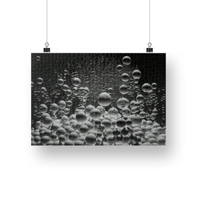 Monochrome Bubbles Difficult 1014 Piece Puzzle (Creator Uploaded)