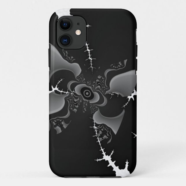 Monochrome butterfly Case-Mate iPhone case (Back)