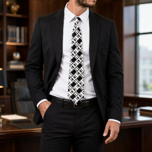 Monochrome Command Tie