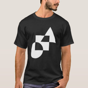 Monochrome Geometric Mosaic T-Shirt