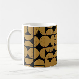 Monochrome geometric seamless pattern in Scandinav Coffee Mug