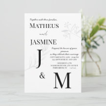 Monochrome German Und Script Wedding