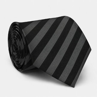 Monochrome Grey Black Diagonal Tie