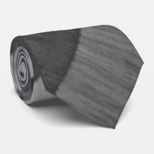 Monochrome Ikat Statement Sleek Stylish Pattern Tie