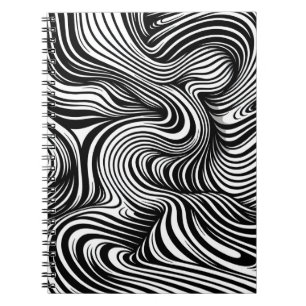 Monochrome Kaleidoscope Notebook
