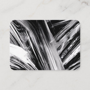 Monochrome Mind: Black and White Art Business Card