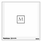 Monochrome Minimalist Rectangle Monogram
