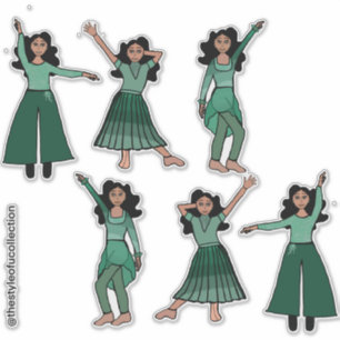 Monochrome Mint Dancer #2