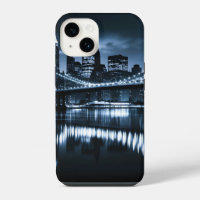 Monochrome New York Skyline Nightscape