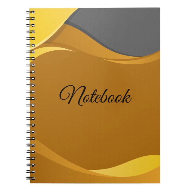 Monochrome Photo Diary Notebook (Front)