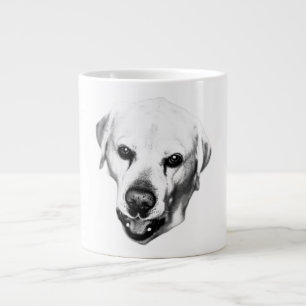 Monochrome Presence Large Coffee Mug