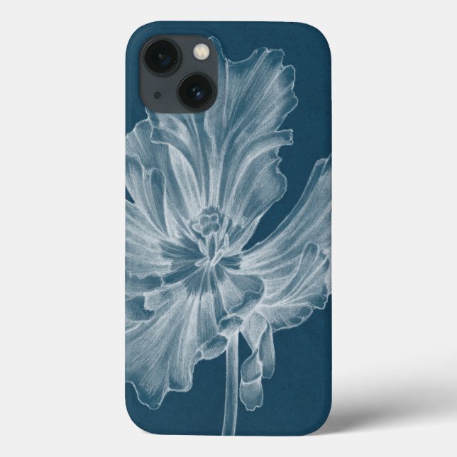 Monochrome Tulip II Case-Mate iPhone Case (Back)