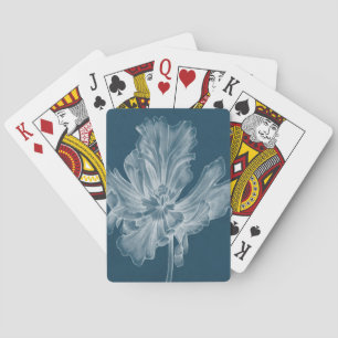 Monochrome Tulip II Playing Cards