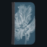 Monochrome Tulip II Samsung S4 Wallet Case<br><div class="desc">Floral</div>