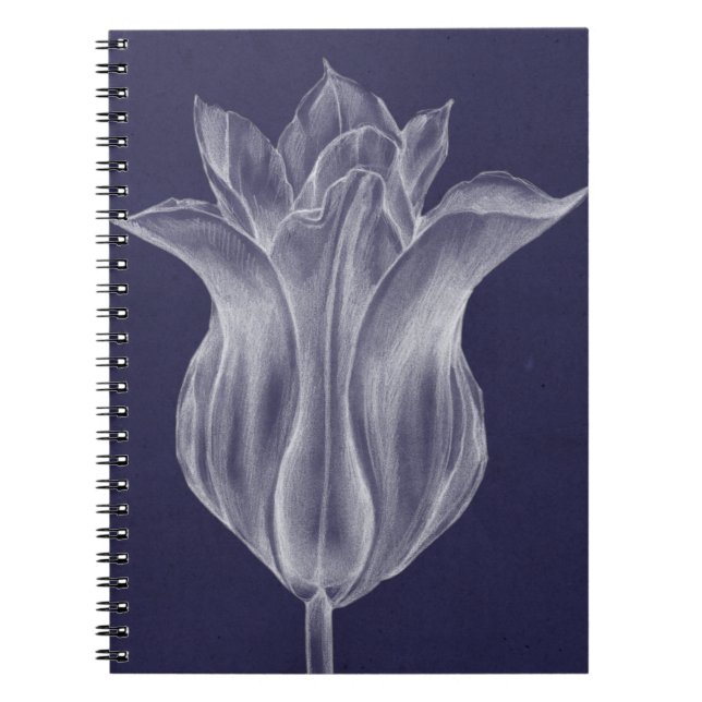 Monochrome Tulip III Notebook (Front)