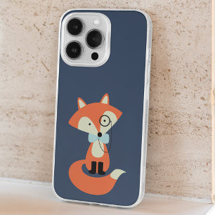 Monocle Hipster Red Fox